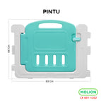 Pintu Biru+Putih