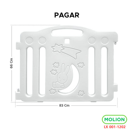 Pagar Anak Pagar Bayi Playpen Bayi Pagar Mainan Anak Bisa Dilipat Babyfance 001-M1202