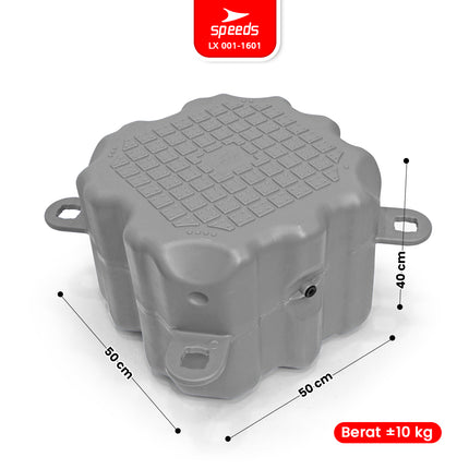 SPEEDS Floating Dock Floating Cube HPDE 50x50x40cm Anti-Slip Multifunctional Stackable Magic Float Wholesale Available 001-1601