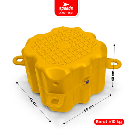 SPEEDS Floating Dock Floating Cube HPDE 50x50x40cm Anti-Slip Multifunctional Stackable Magic Float Wholesale Available 001-1601
