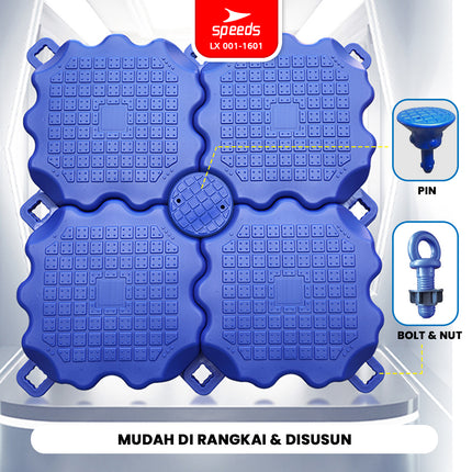 SPEEDS Floating Dock Floating Cube HPDE 50x50x40cm Anti-Slip Multifunctional Stackable Magic Float Wholesale Available 001-1601