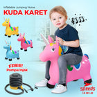 SPEEDS Mainan Tunggangan Kuda Kudaan Karet Rocking Horse Animal Jumping House 001-40