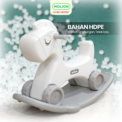Kuda-Kudaan Anak HDPE Edukatif 1-6 Tahun Rocking Horse Mainan Anak 001-M1007