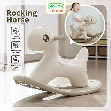 Mainan Kuda Kudaan HDPE Rocking Horse Mainan Anak Jungkat Jungkit Ayun Kuda 001-M1008