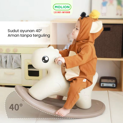 Mainan Kuda Kudaan HDPE Rocking Horse Mainan Anak Jungkat Jungkit Ayun Kuda 001-M1008