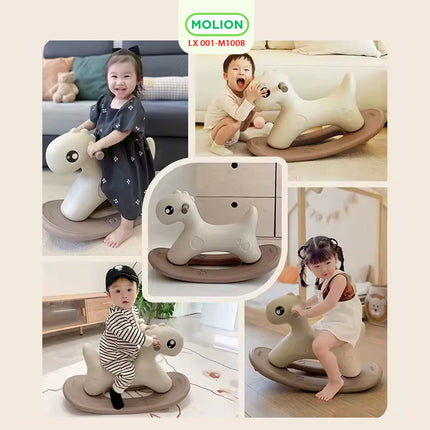 Mainan Kuda Kudaan HDPE Rocking Horse Mainan Anak Jungkat Jungkit Ayun Kuda 001-M1008