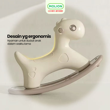 Mainan Kuda Kudaan HDPE Rocking Horse Mainan Anak Jungkat Jungkit Ayun Kuda 001-M1008