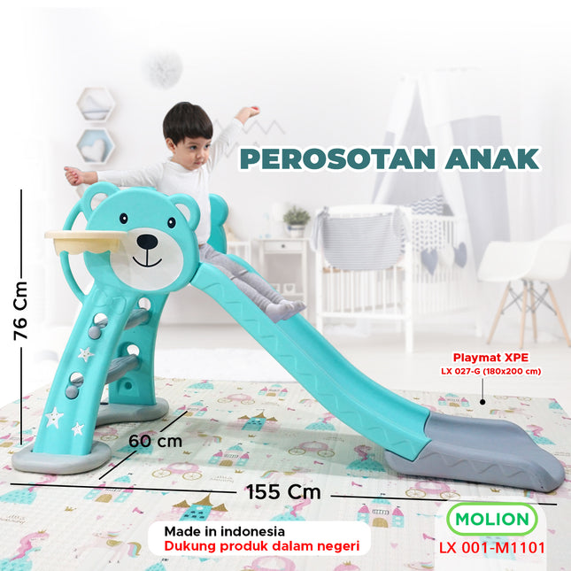Mainan SNI Perosotan Anak Papan Seluncur Anak Playground Prosotan BabyFence PlayFence Berstandar 001-M1101