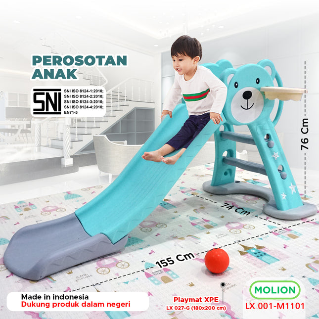 Mainan SNI Perosotan Anak Papan Seluncur Anak Playground Prosotan BabyFence PlayFence Berstandar 001-M1101