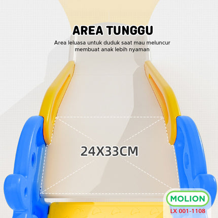 Prosotan SNI Anak Perosotan Mainan Anak Seluncuran Playground Slide Model Binatang Girrafe Berstandar 001-M1108