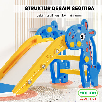Prosotan SNI Anak Perosotan Mainan Anak Seluncuran Playground Slide Model Binatang Girrafe Berstandar 001-M1108