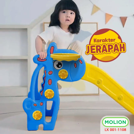 Prosotan SNI Anak Perosotan Mainan Anak Seluncuran Playground Slide Model Binatang Girrafe Berstandar 001-M1108