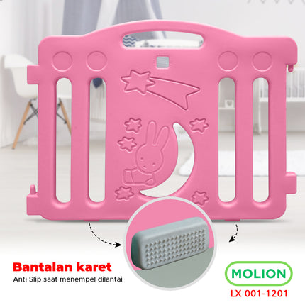 Pagar Anak Pagar Bayi Pagar Mainan Anak Bayi Baby Fence Lengkap dan Kokoh 001-M1201
