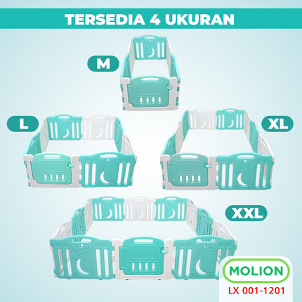 Pagar Anak Pagar Bayi Pagar Mainan Anak Bayi Baby Fence Lengkap dan Kokoh 001-M1201