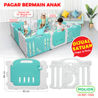 Pagar Anak Pagar Bayi Playpen Bayi Pagar Mainan Anak Bisa Dilipat Babyfance 001-M1202