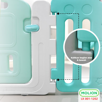 Pagar Anak Pagar Bayi Playpen Bayi Pagar Mainan Anak Bisa Dilipat Babyfance 001-M1202