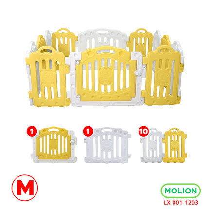 Baby Playpen Baby Fence Baby Play Toy Playfence Baby Fence with Slide Rocking Horse Sturdy Babyfence 001-M1203