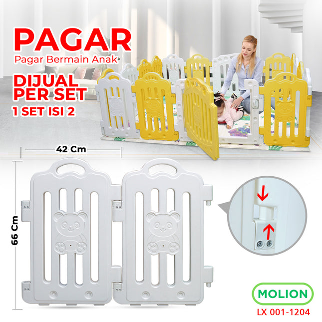 Baby Gate Playfence Child Safety Gate Toddler Play Fence Babyfence 001-M1204