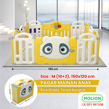 Pagar Bayi Pagar Mainan Anak Baby Fence Kokoh Play Fence Pagar Anak 001-M1208