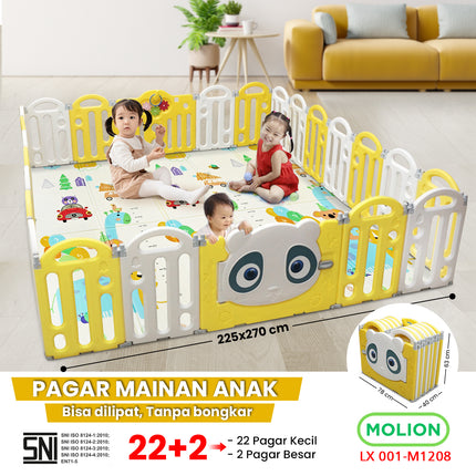 Pagar Bayi Pagar Mainan Anak Baby Fence Kokoh Play Fence Pagar Anak 001-M1208