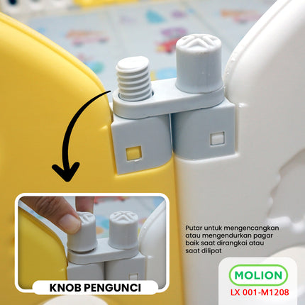 Pagar Bayi Pagar Mainan Anak Baby Fence Kokoh Play Fence Pagar Anak 001-M1208