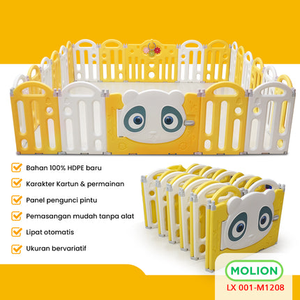 Pagar Bayi Pagar Mainan Anak Baby Fence Kokoh Play Fence Pagar Anak 001-M1208