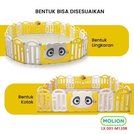 Pagar Bayi Pagar Mainan Anak Baby Fence Kokoh Play Fence Pagar Anak 001-M1208