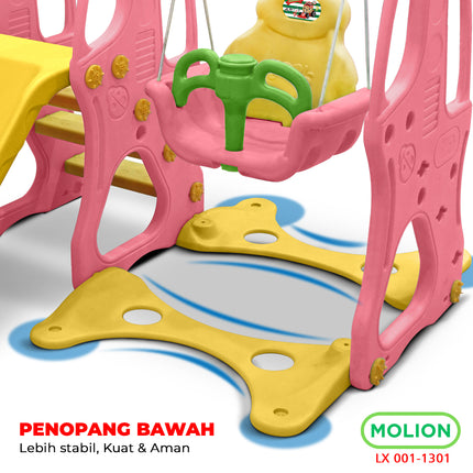 Prosotan SNI Ayunan Anak Swing Slide 3in1 Mainan Anak Seluncuran Anak Ayun Perosotan Berstandar 001-M1301