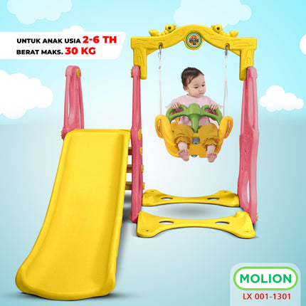 Prosotan SNI Ayunan Anak Swing Slide 3in1 Mainan Anak Seluncuran Anak Ayun Perosotan Berstandar 001-M1301