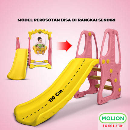 Prosotan SNI Ayunan Anak Swing Slide 3in1 Mainan Anak Seluncuran Anak Ayun Perosotan Berstandar 001-M1301