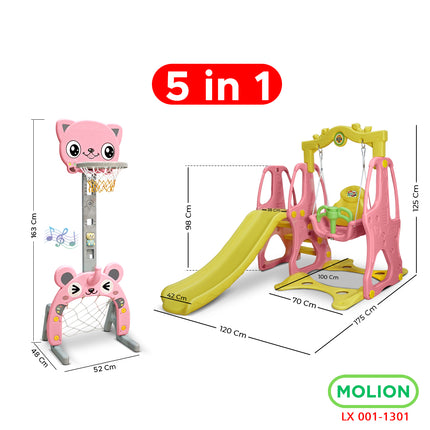 Prosotan SNI Ayunan Anak Swing Slide 3in1 Mainan Anak Seluncuran Anak Ayun Perosotan Berstandar 001-M1301