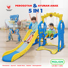 Mainan SNI Prosotan Ayunan Perosotan Ayunan Seluncuran Anak 3in1 Premium Berstandar 001-M1305