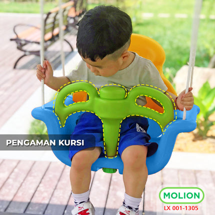 Mainan SNI Prosotan Ayunan Perosotan Ayunan Seluncuran Anak 3in1 Premium Berstandar 001-M1305