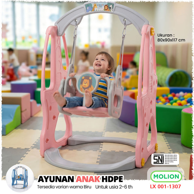 Mainan SNI Ayun Anak Ayonan Ayunan Playground Anak HDPE Swing Hiburan Anak Berstandar 001-M1307
