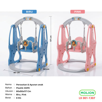 SNI Toys Kid Swing Playground HDPE Swing Children's Entertainment Standard 001-M1307
