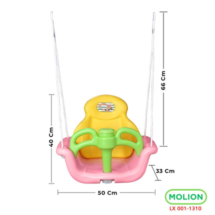 SNI Kids Swing Toy Horse Swing Cute Character Play Playground Playgym Standard 001-M1310
