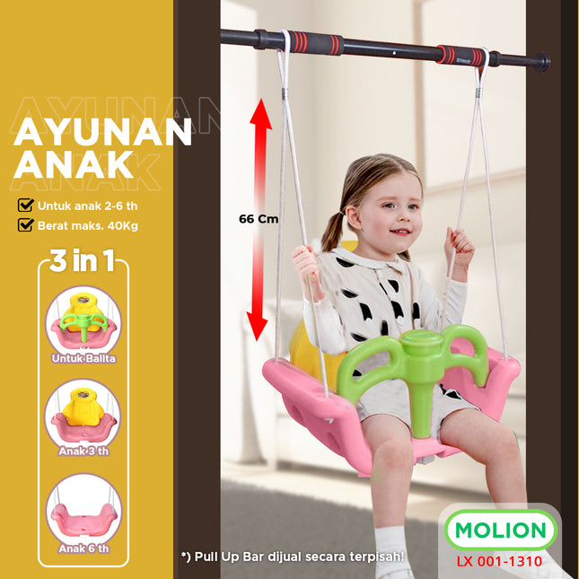SNI Ayunan Anak Mainan Ayunan Kuda Kudaan Bermain Karakter Lucu Playground Playgym Berstandar 001-M1310