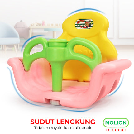 SNI Kids Swing Toy Horse Swing Cute Character Play Playground Playgym Standard 001-M1310