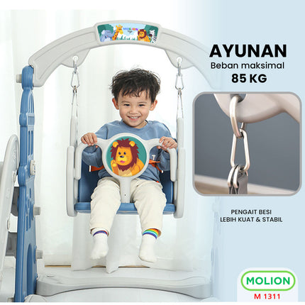 Mainan SNI Prosotan Perosotan HDPE Ring Basket Seluncuran Swing Slide Playground Anak 001-M1311