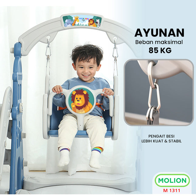 Mainan SNI Prosotan Perosotan HDPE Ring Basket Seluncuran Swing Slide Playground Anak 001-M1311