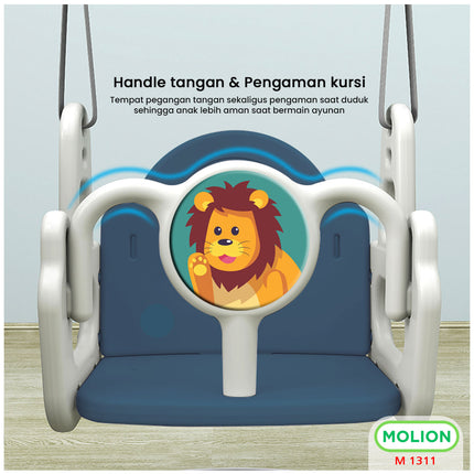 Mainan SNI Prosotan Perosotan HDPE Ring Basket Seluncuran Swing Slide Playground Anak 001-M1311