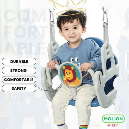 Mainan SNI Prosotan Perosotan HDPE Ring Basket Seluncuran Swing Slide Playground Anak 001-M1311