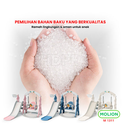 Mainan SNI Prosotan Perosotan HDPE Ring Basket Seluncuran Swing Slide Playground Anak 001-M1311