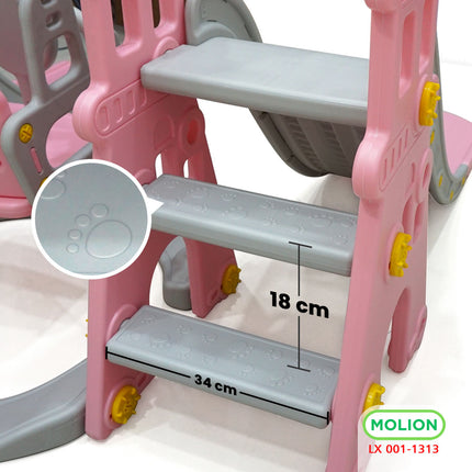 Mainan Prosotan Seluncuran Ayunan 5in1 Double Slide Perosotan Ganda Playground 001-M1313