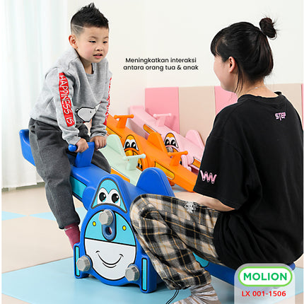 SNI Toy Rocking Horse Seesaw for Kids, HDPE Rocking Horse Playground Seesaw, Standard 001-M1506