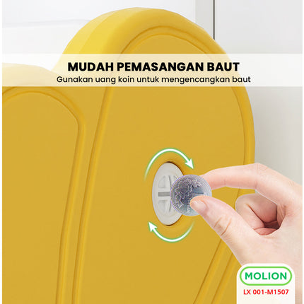 Rak Tempat Buku Anak 3 Susun Majalah Komik Rak Susun Penyimpanan Organizer Kuda Kudaan Prosotan LX 001-M1507