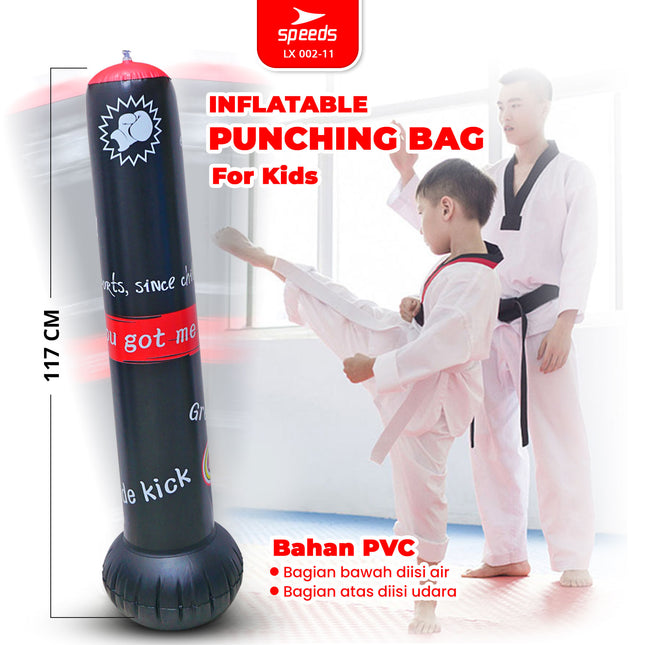 SPEEDS Boxing Punching Bag for Kids, Vertical Kids Punching Bag, Target Point Punching Bag for Boxing Training, Punch Bag Target 002-11