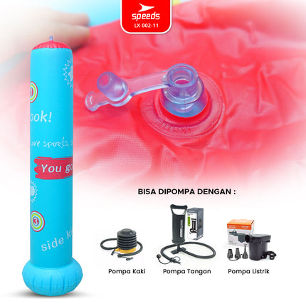 SPEEDS Samsak Tinju Samsak Anak Vertical Kids Punching Bag Titik Target Samsak Latihan Boxing Punch Bag Target 002-11