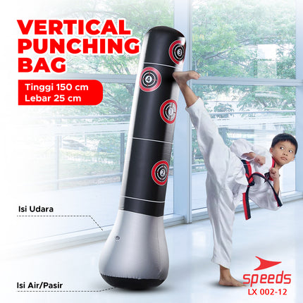 SPEEDS Samsak Boxing Samsak Beladiri Samsak Tinju Angin Berdiri Samsak Portable Punching Bag 002-12