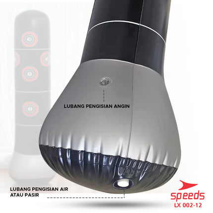SPEEDS Samsak Boxing Samsak Beladiri Samsak Tinju Angin Berdiri Samsak Portable Punching Bag 002-12